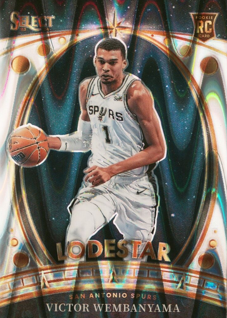 ウェンバンヤマ ゲームジャージ(2023 CITY)L Victor Wembanyama 2023 Select #311 Mezzanine Blue Tectonic
