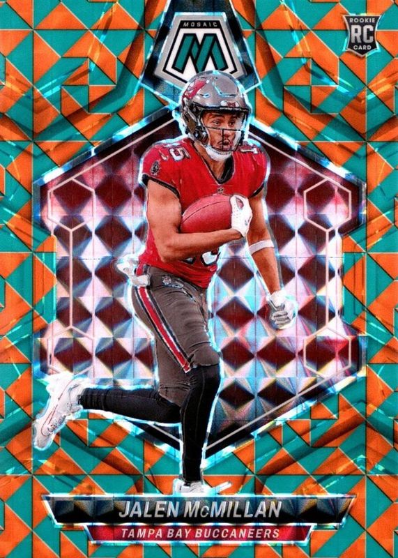 Jalen McMillan 2024 Mosaic #373 Tessellation /15 Rookie RAW