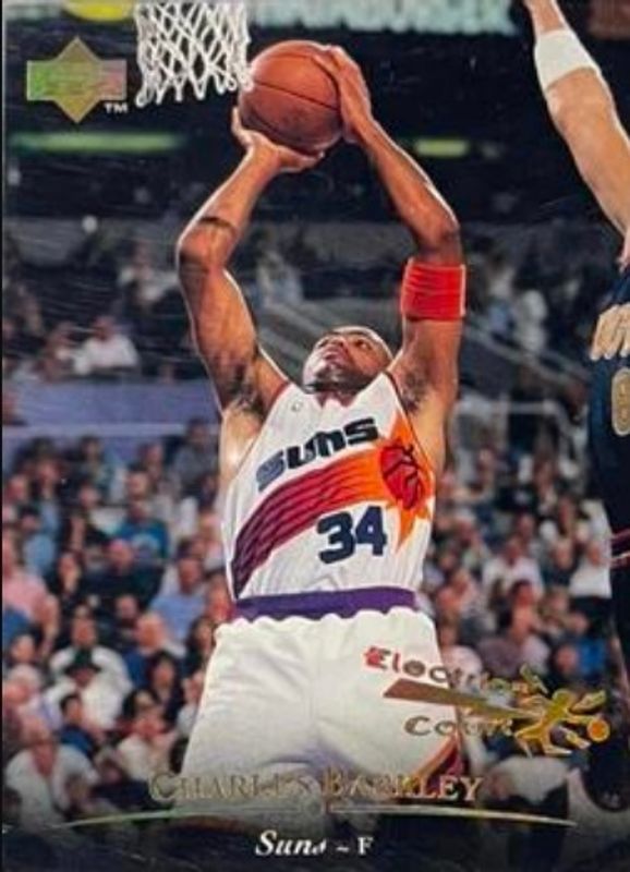 Charles Barkley 1995 Upper Deck #294 Electric Court Gold RAW