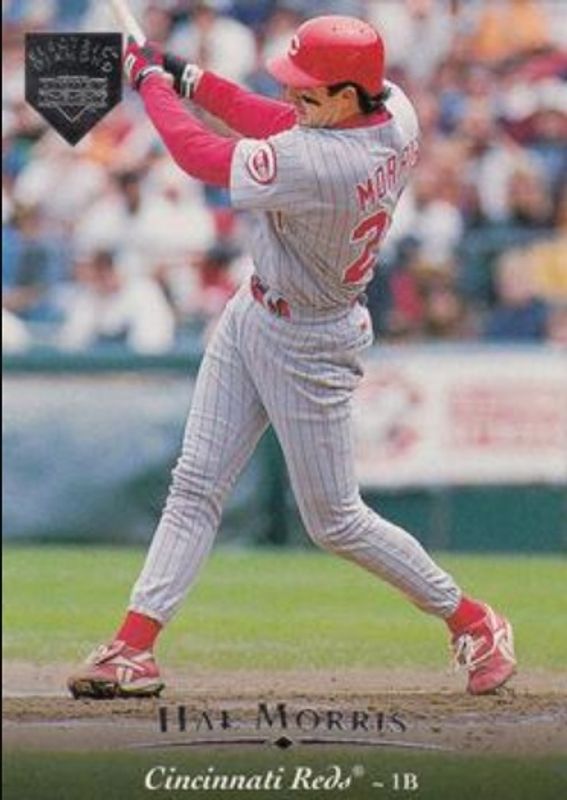 Hal Morris 1995 Upper Deck #406 Electric Diamond RAW