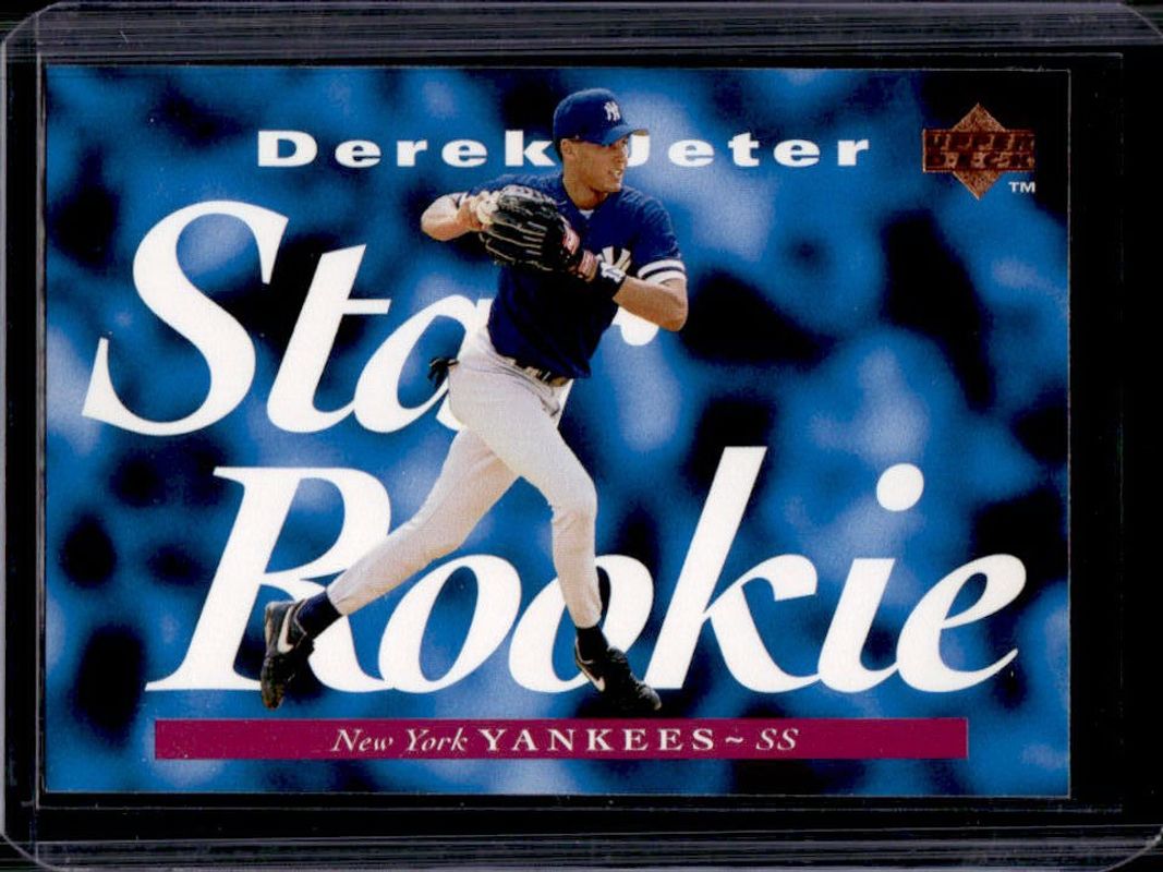 Derek Jeter 1995 Upper Deck #225 Base RAW
