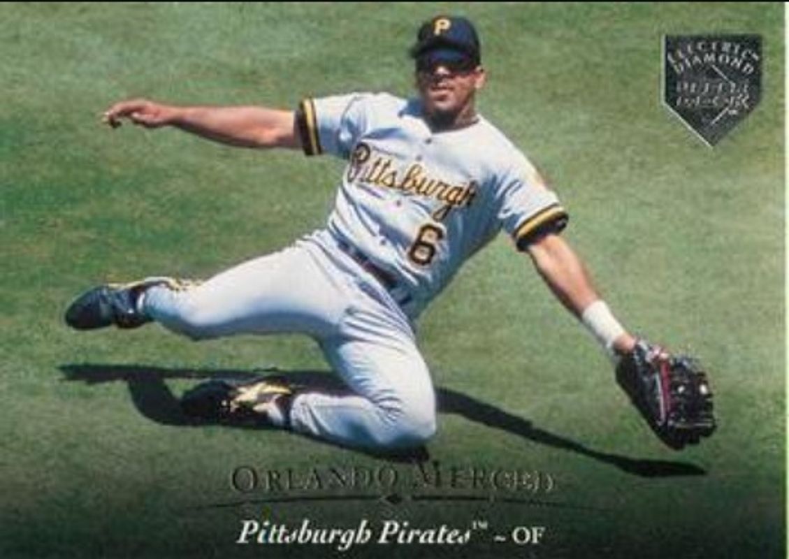 Orlando Merced 1995 Upper Deck #385 Electric Diamond RAW