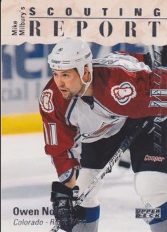Owen Nolan 1995 Upper Deck #246 Electric Ice RAW