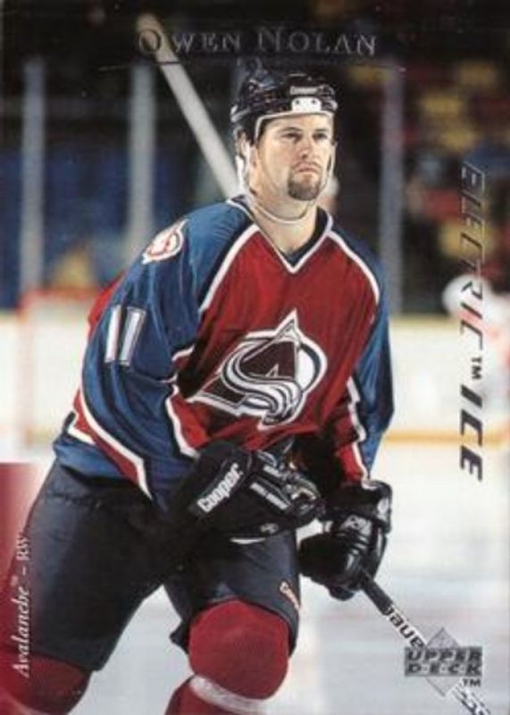 Owen Nolan 1995 Upper Deck #176 Electric Ice RAW