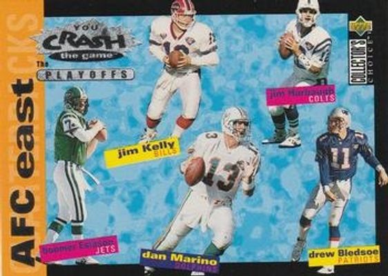 1995 Upper Deck Collector's Choice Update #CP1 You Crash the Game: The Playoffs - Silver