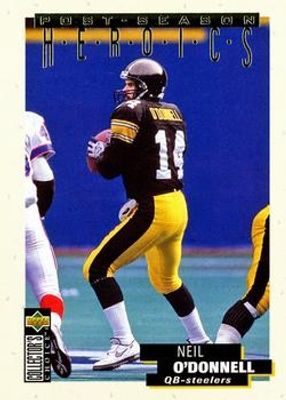 1995 Upper Deck Collector's Choice Update #4 Post Season Heroics - Gold