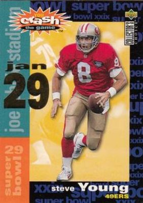 1995 Upper Deck Collector's Choice #SB1 You Crash the Game Super Bowl XXIX