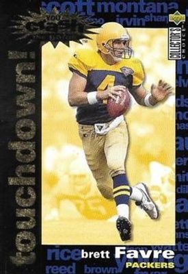 1995 Upper Deck Collector's Choice #C6 You Crash the Game Gold Touchdown! Exchange