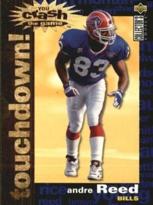 1995 Upper Deck Collector's Choice #C24 You Crash the Game Gold Touchdown! Exchange