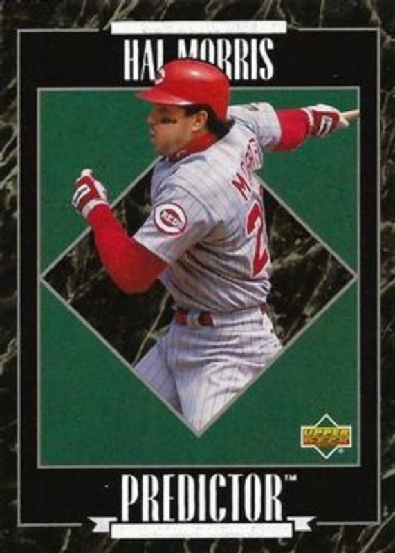 Hal Morris 1995 Upper Deck #R29 Predictors Exchange: League Leaders RAW