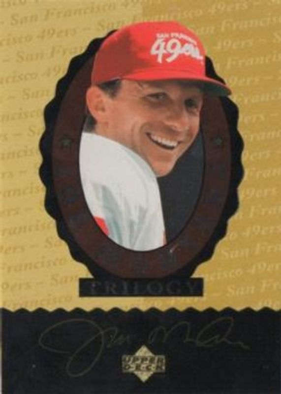 1995 Upper Deck Joe Montana Trilogy