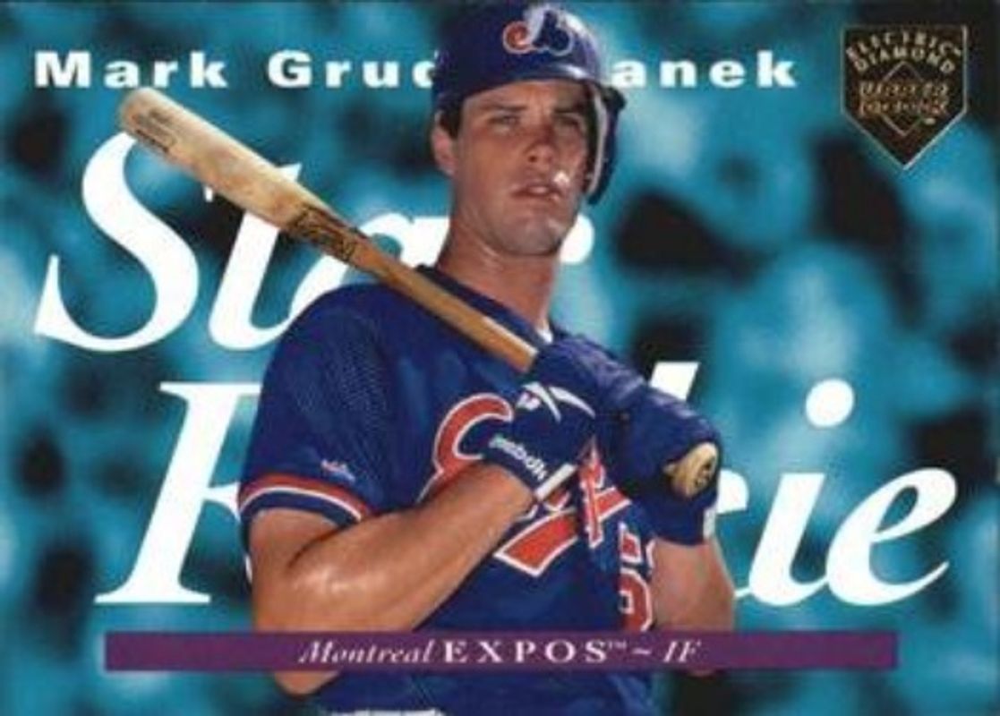 Mark Grudzielanek 1995 Upper Deck #234 Electric Diamond Gold Rookie RAW