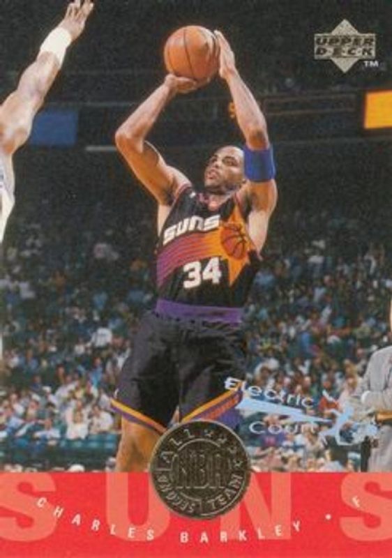 Charles Barkley 1995 Upper Deck #171 Electric Court RAW