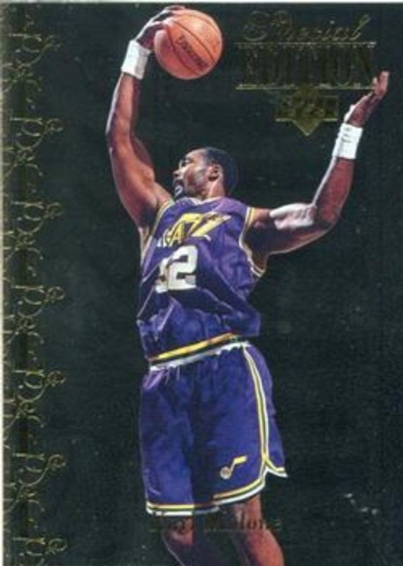 Karl Malone 1995 Upper Deck #SE171 Special Edition Gold RAW