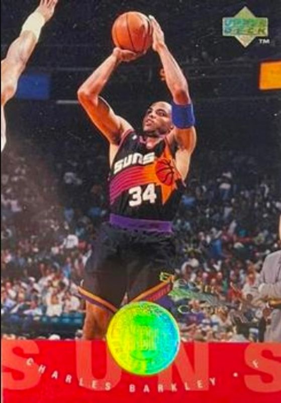 Charles Barkley 1995 Upper Deck #171 Electric Court Gold RAW