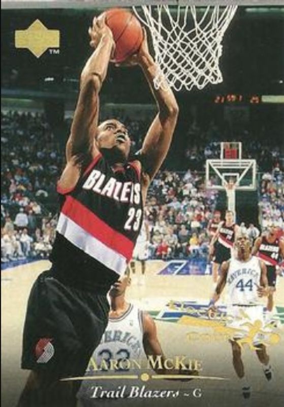Aaron McKie 1995 Upper Deck #11 Electric Court Gold RAW