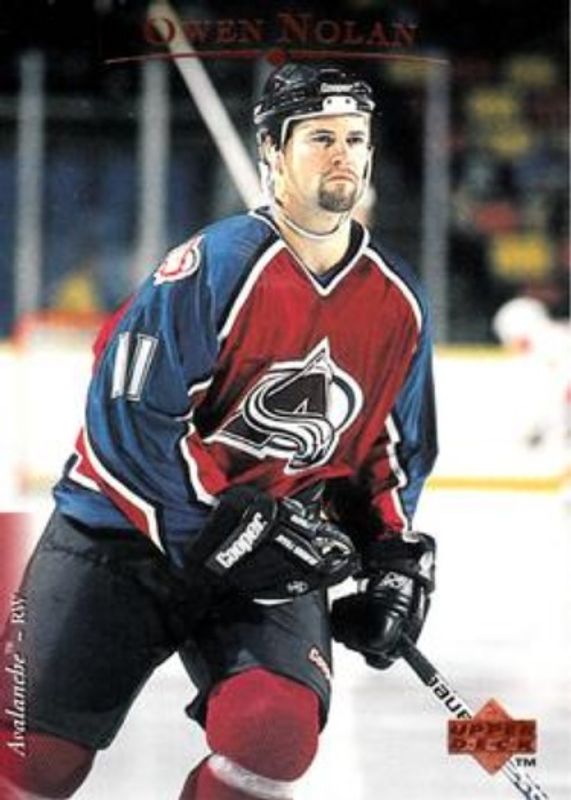 Owen Nolan 1995 Upper Deck #176 Base RAW
