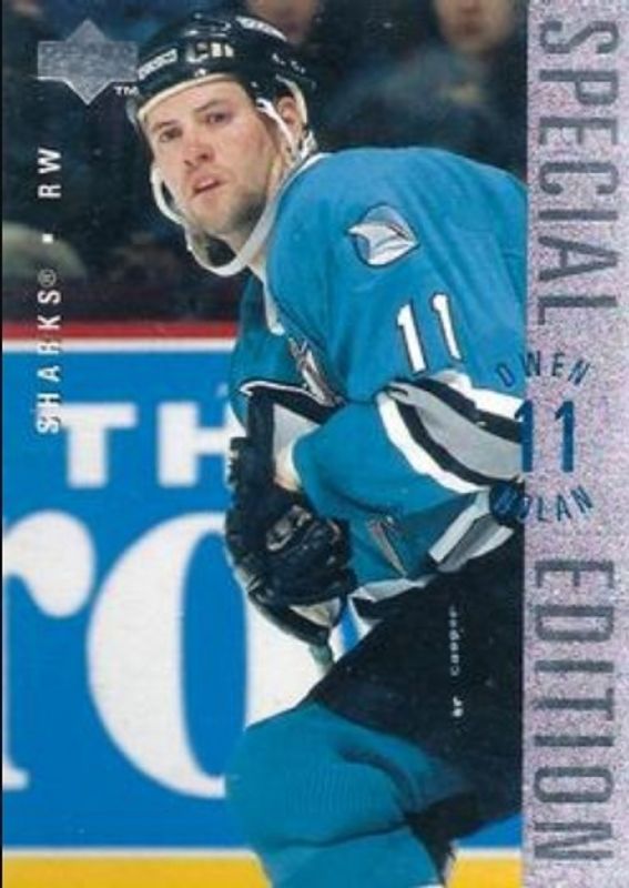 Owen Nolan 1995 Upper Deck #SE163 Special Edition RAW