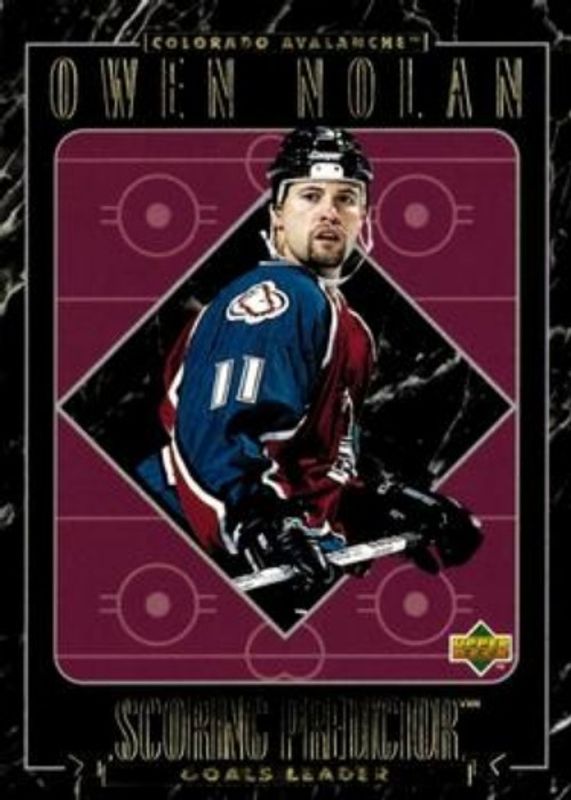 Owen Nolan 1995 Upper Deck #RR7 Predictors Retail Exchange RAW
