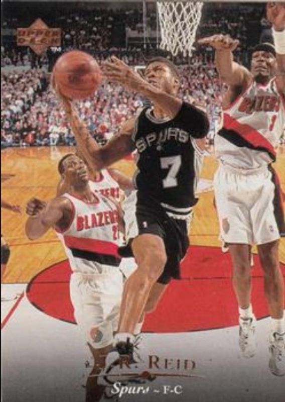Chris Jackson / Chris Mullin / JR Reid / Karl Malone / Sam Perkins / Sean Elliott / Tim Hardaway / Wayman Tisdale 1995 Upper Deck #25 Base RAW