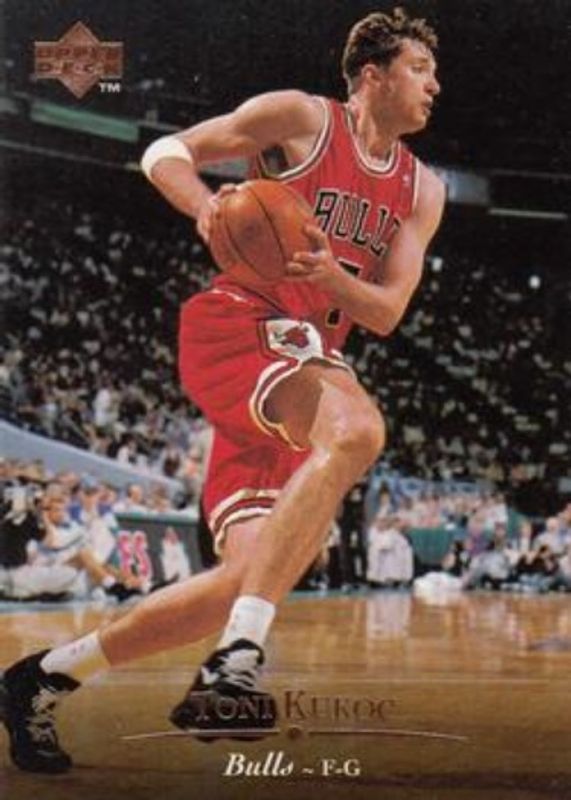 Toni Kukoc 1995 Upper Deck #113 Base RAW
