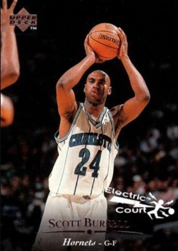Scott Burrell 1995 Upper Deck #202 Electric Court RAW