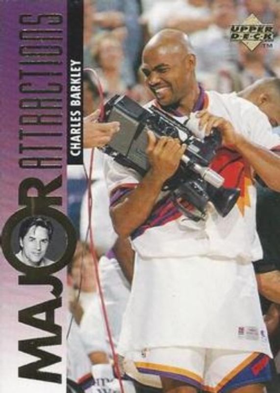 Charles Barkley 1995 Upper Deck #342 Base RAW