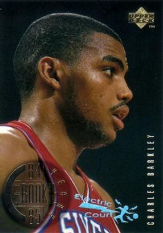 Charles Barkley 1995 Upper Deck #136 Electric Court RAW