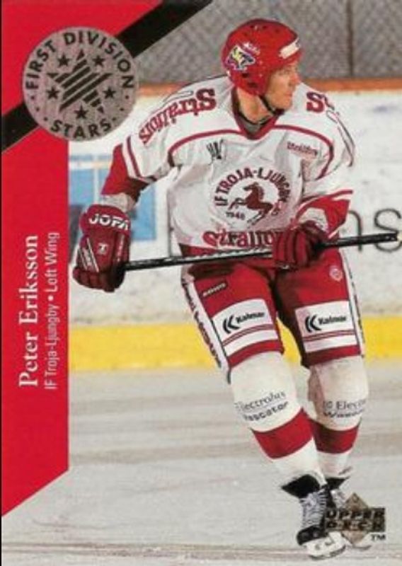 1995 Upper Deck Swedish Elite #DS16 First Division Stars
