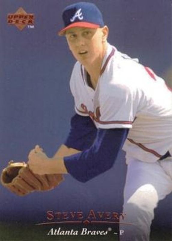 Steve Avery 1995 Upper Deck #292 Base Rookie RAW