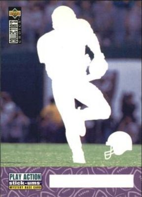 1996 Upper Deck Collector's Choice Update #SMB8 Play Action Stick Ums Mystery Bases