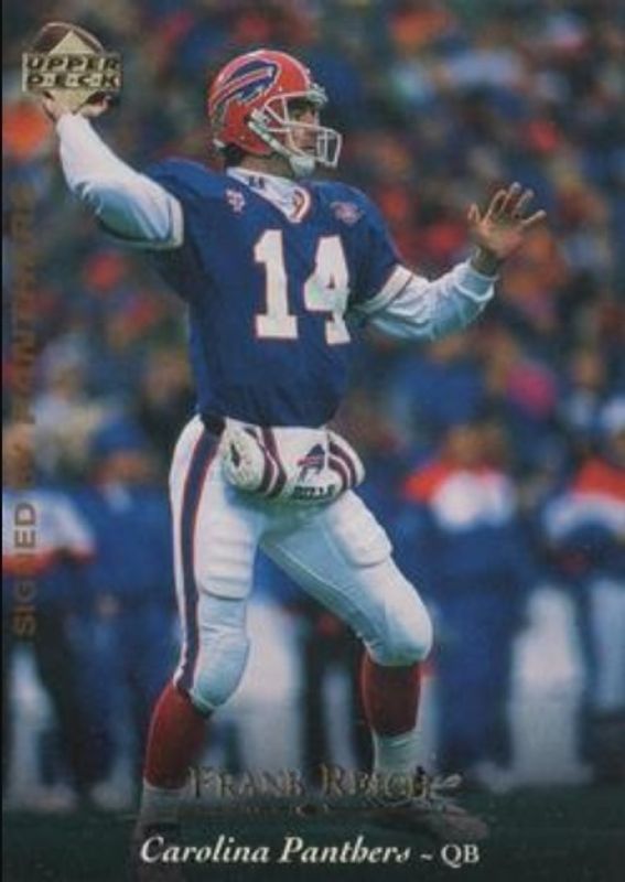 Frank Reich 1995 Upper Deck #297 Base RAW