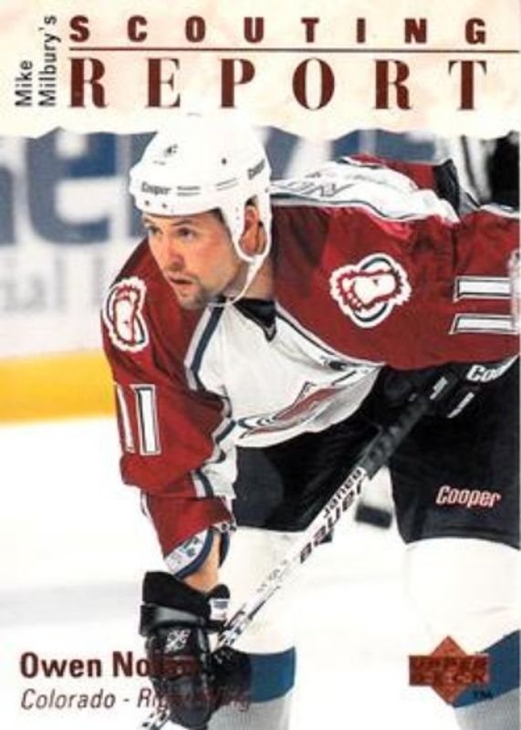 Owen Nolan 1995 Upper Deck #246 Base RAW