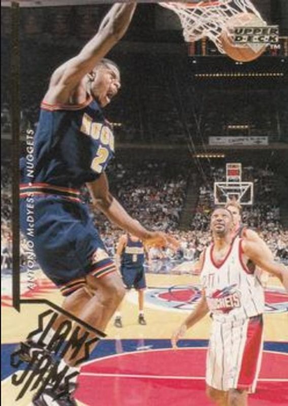 Antonio McDyess 1995 Upper Deck #360 Base Rookie RAW