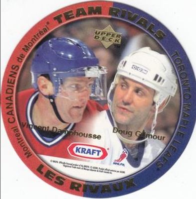 1996 Upper Deck Kraft Team Rivals