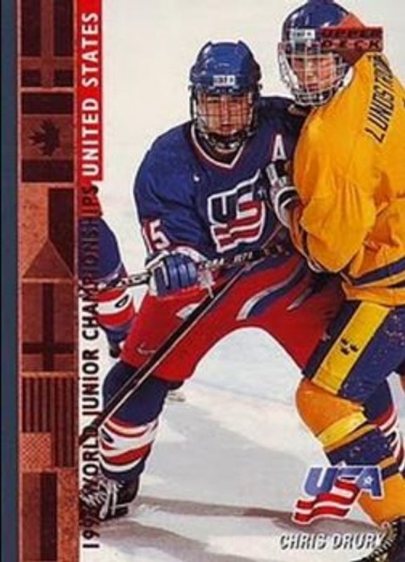 Chris Drury 1995 Upper Deck #569 Base RAW