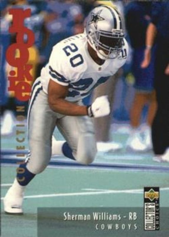 Sherman Williams 1995 Upper Deck Collector's Choice Update #U16 Base Rookie RAW