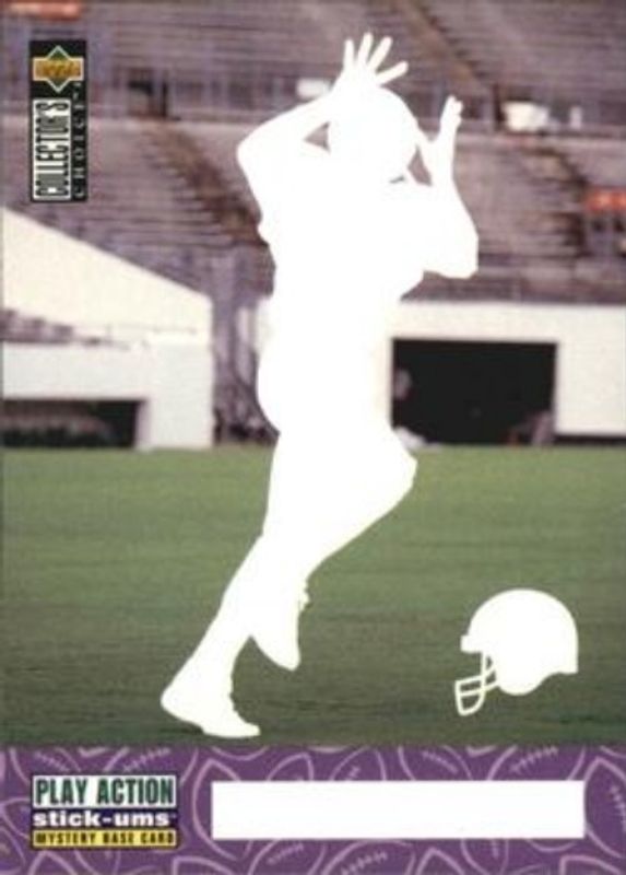 1996 Upper Deck Collector's Choice Update #SMB10 Play Action Stick Ums Mystery Bases