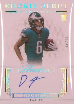 2021 Flawless #RDS-DVS Rookie Debut Signatures - Silver (/20)