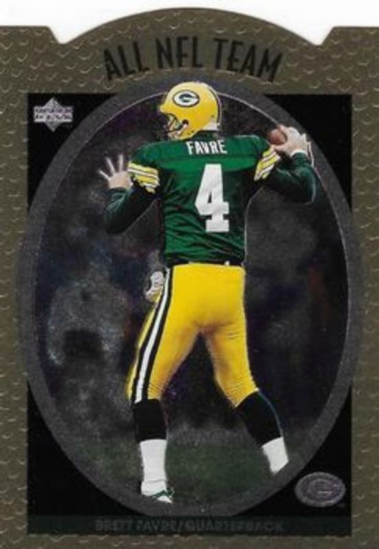 Brett Favre 1996 Upper Deck Silver Collection #AN7 All NFL Team Price ...