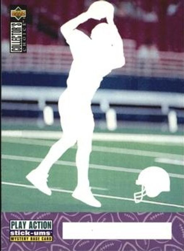 Isaac Bruce 1996 Upper Deck Collector's Choice Update #SMB5 Play Action Stick Ums Mystery Bases RAW