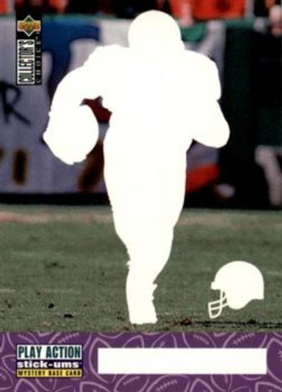 1996 Upper Deck Collector's Choice Update #SMB25 Play Action Stick Ums Mystery Bases