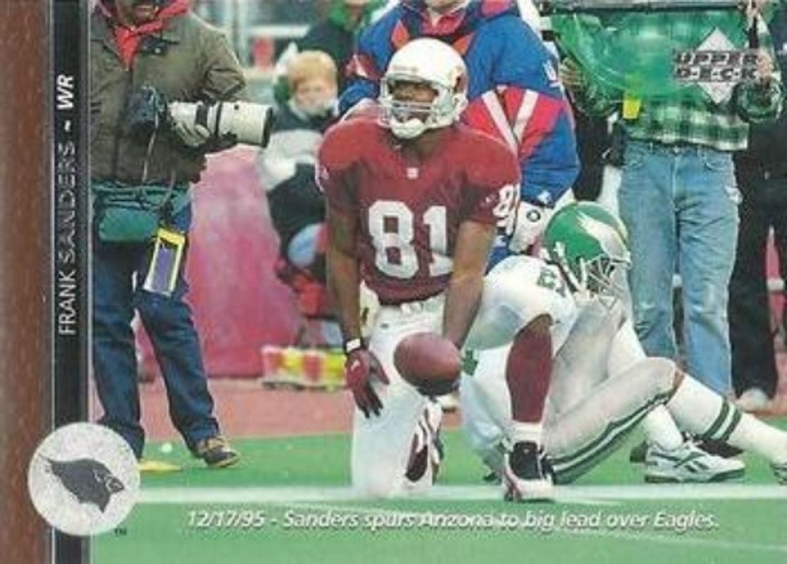 Frank Sanders 1996 Upper Deck #211 Base RAW