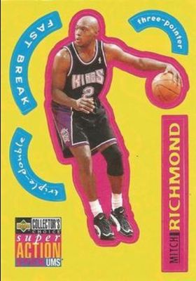 1996 Upper Deck Collector's Choice Italian #S23 Super Action Stick 'Ums