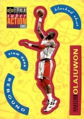 1996 Upper Deck Collector's Choice Italian #S10 Super Action Stick 'Ums
