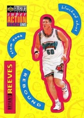 1996 Upper Deck Collector's Choice Italian #S28 Super Action Stick 'Ums