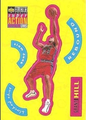 1996 Upper Deck Collector's Choice Italian #S8 Super Action Stick 'Ums