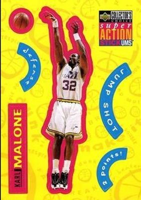 1996 Upper Deck Collector's Choice Italian #S27 Super Action Stick 'Ums