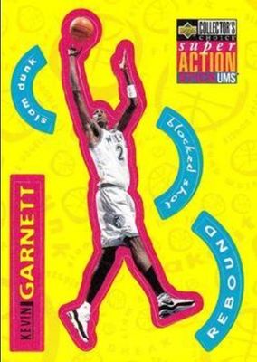 1996 Upper Deck Collector's Choice Italian #S16 Super Action Stick 'Ums