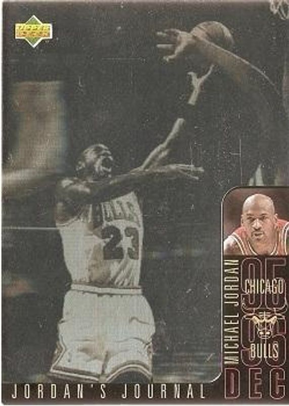 Michael Jordan 1996 Upper Deck Collector's Choice Italian #J2 Jordan's Journal RAW